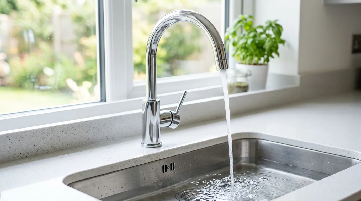 Local Plumbing Master Pros same day plumber fixing a faucet in Grand Ridge, FL